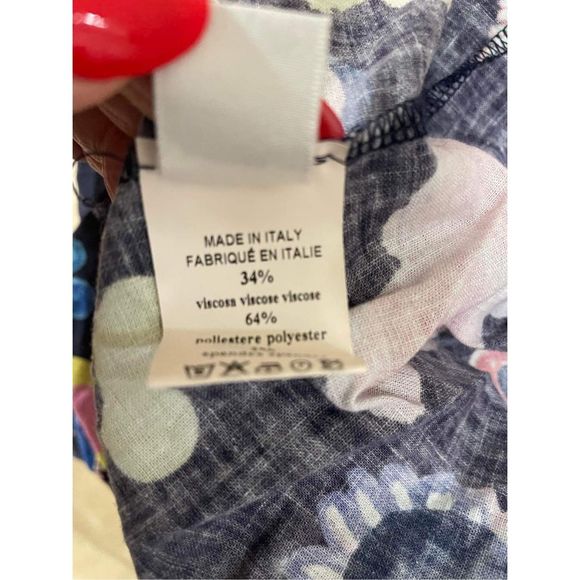 Ottod’Ame Blu Abito Midi Dress Size 6 - Picture 8 of 10